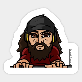 XeroGee x AjaxRoxx Chibi Sticker